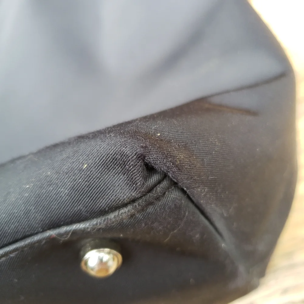 Older Kate Spade New York Black Diaper Bag or Everything Shoulder Bag WITH WEAR